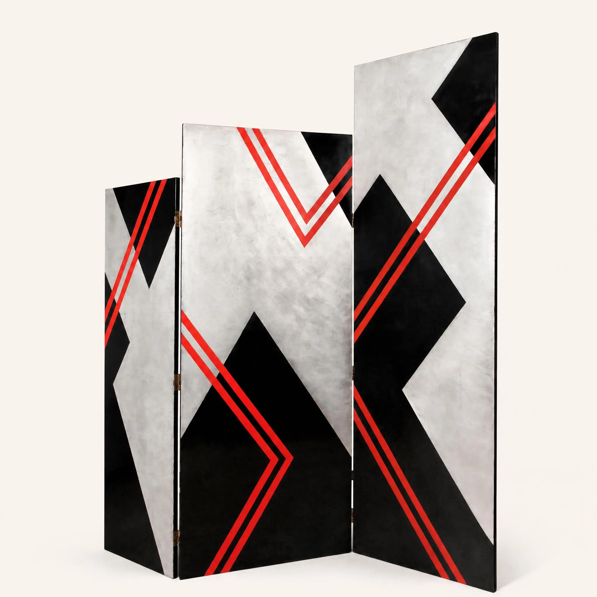 Detail view 1 – A double-sided lacquered screen 