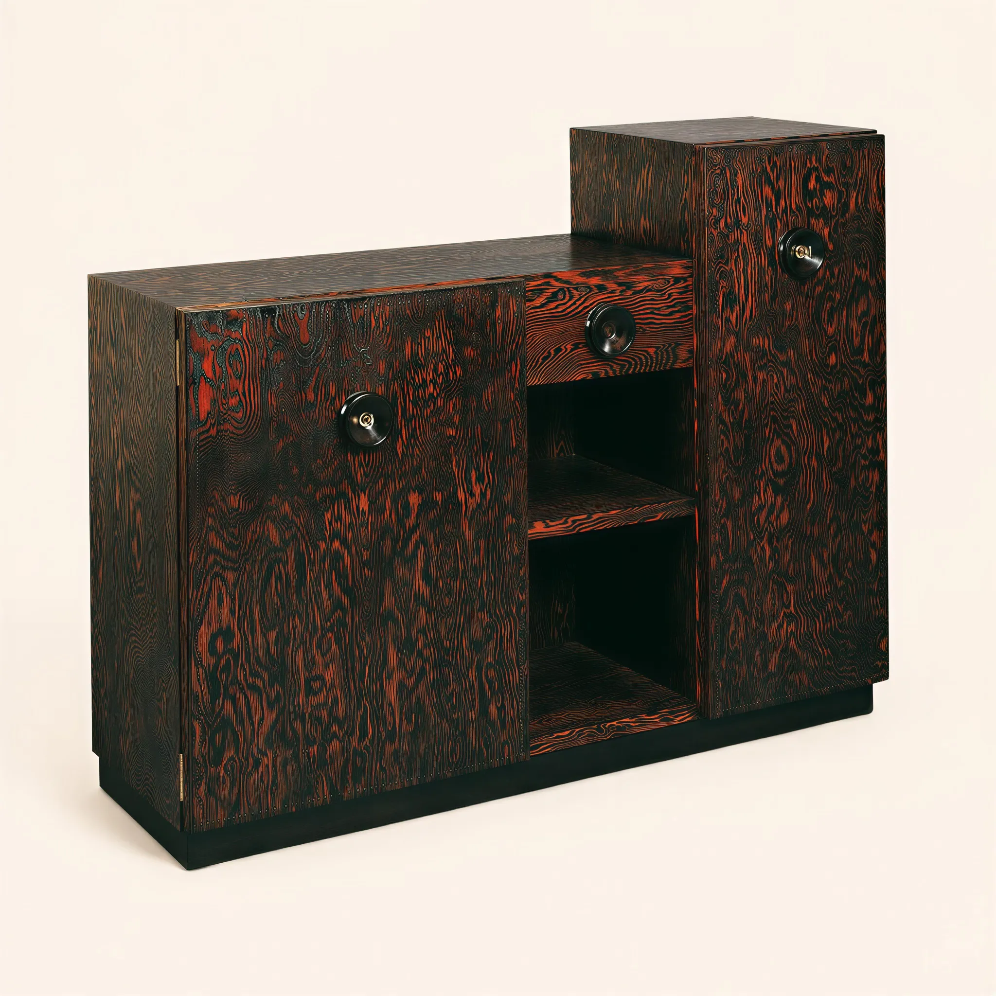 Asymmetrical sideboard