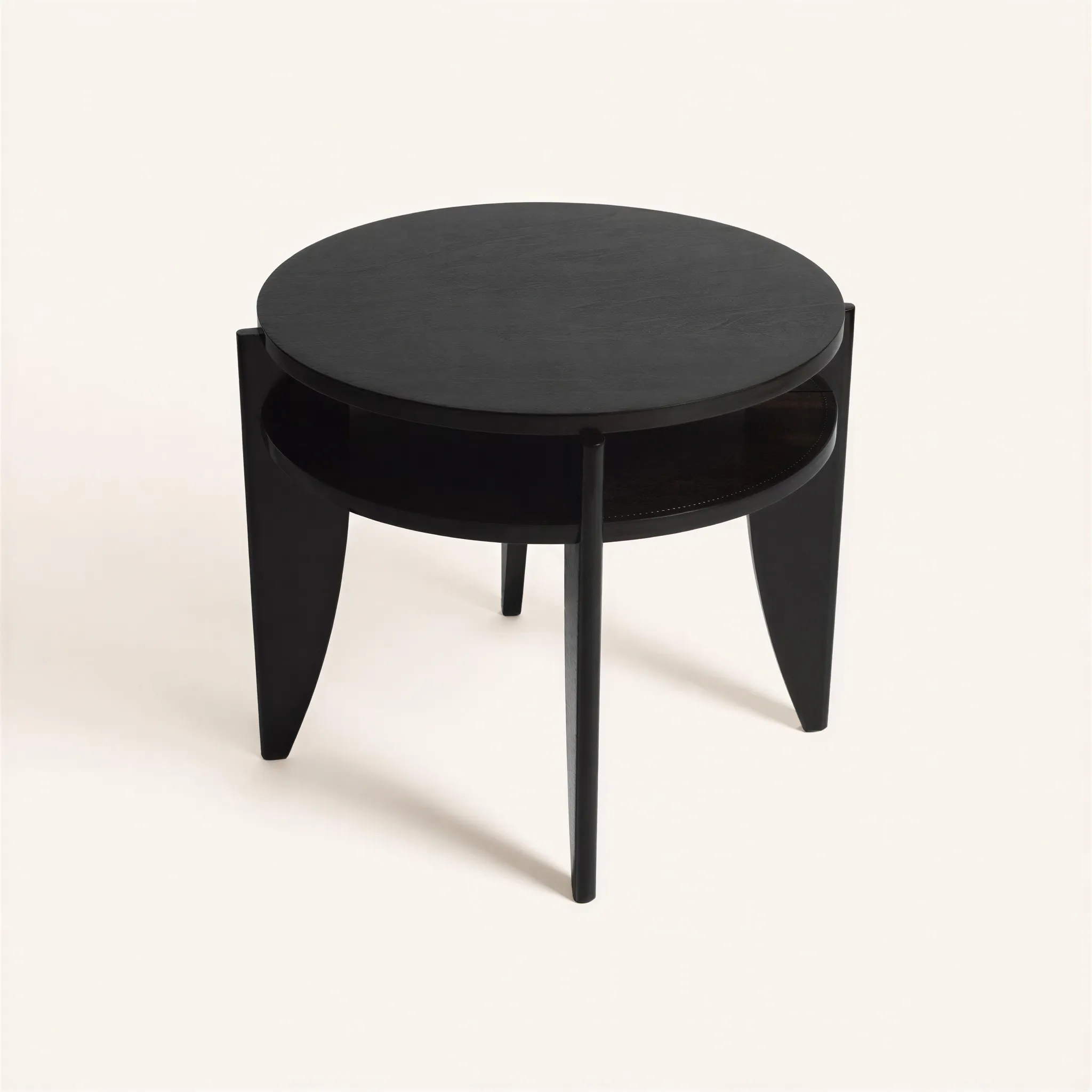 Circular coffee table