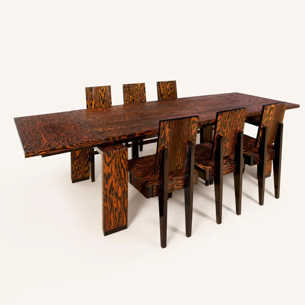 Dining room table and these 6 original chairs