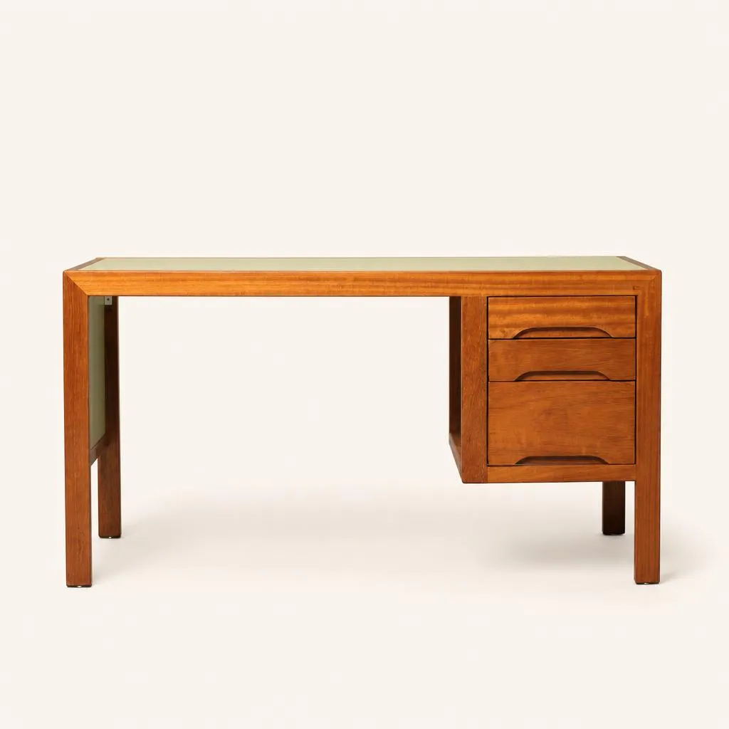 Lacquered wood desk