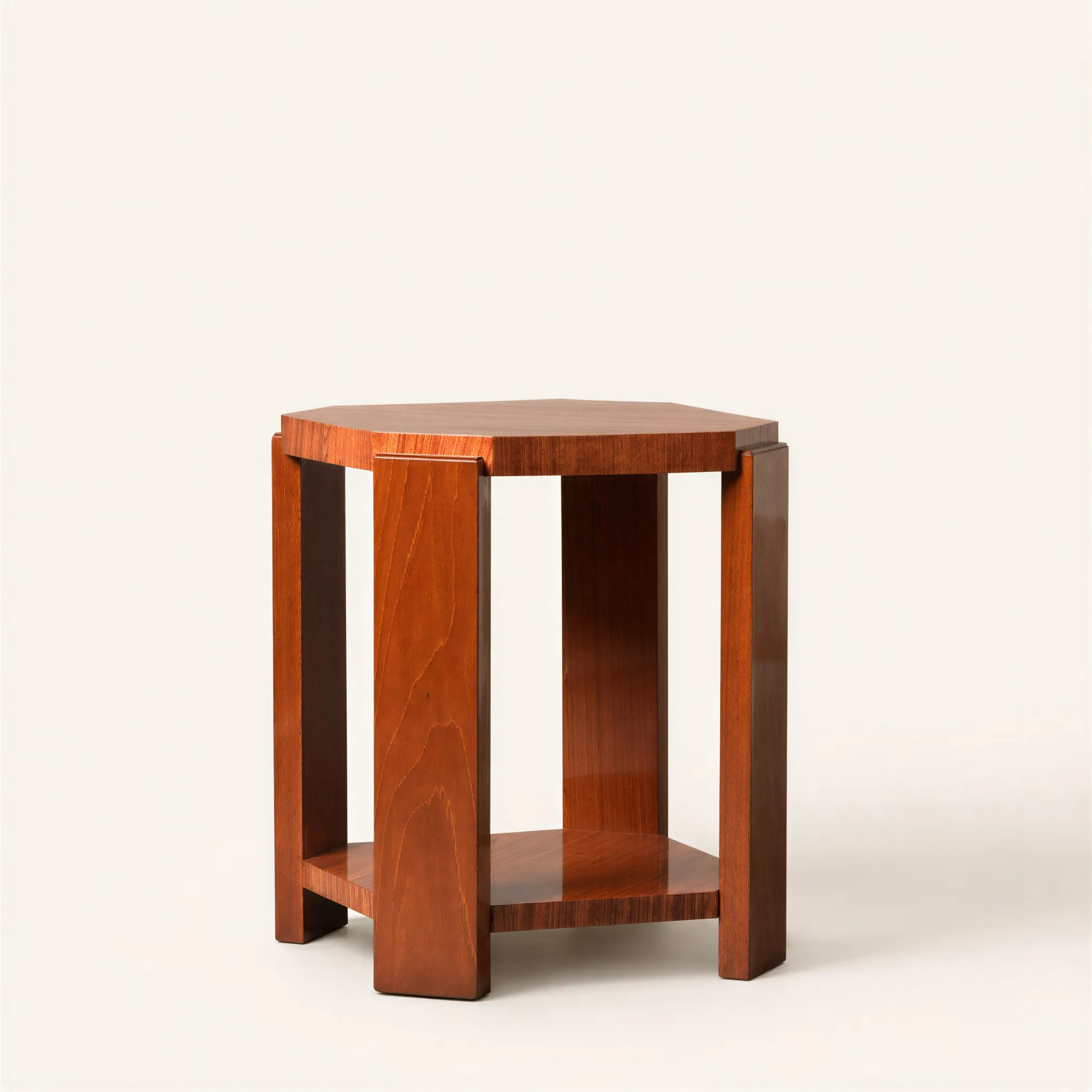 Guéridon en bubinga
