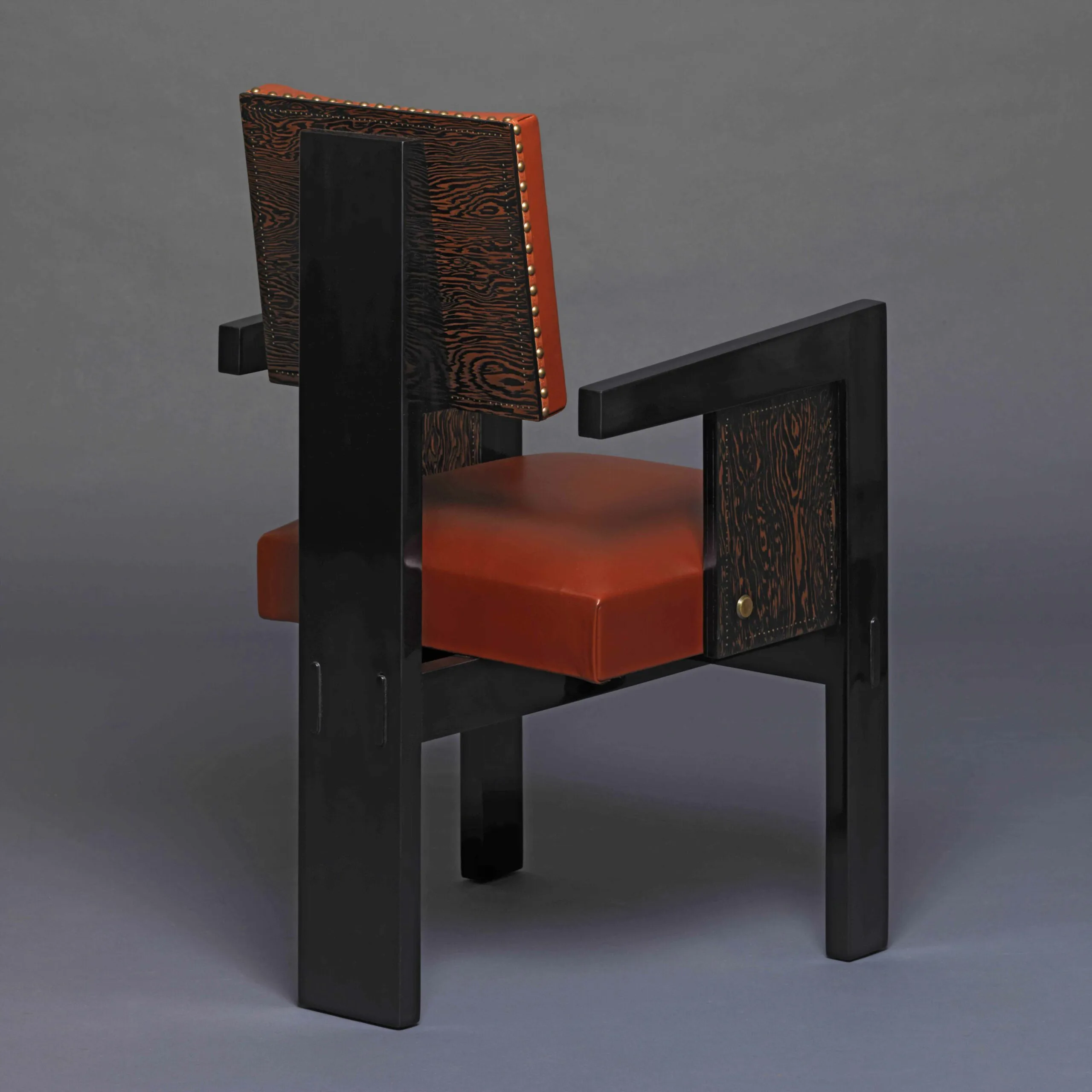 Vue de détail 1 – Paire de fauteuils « bridge »