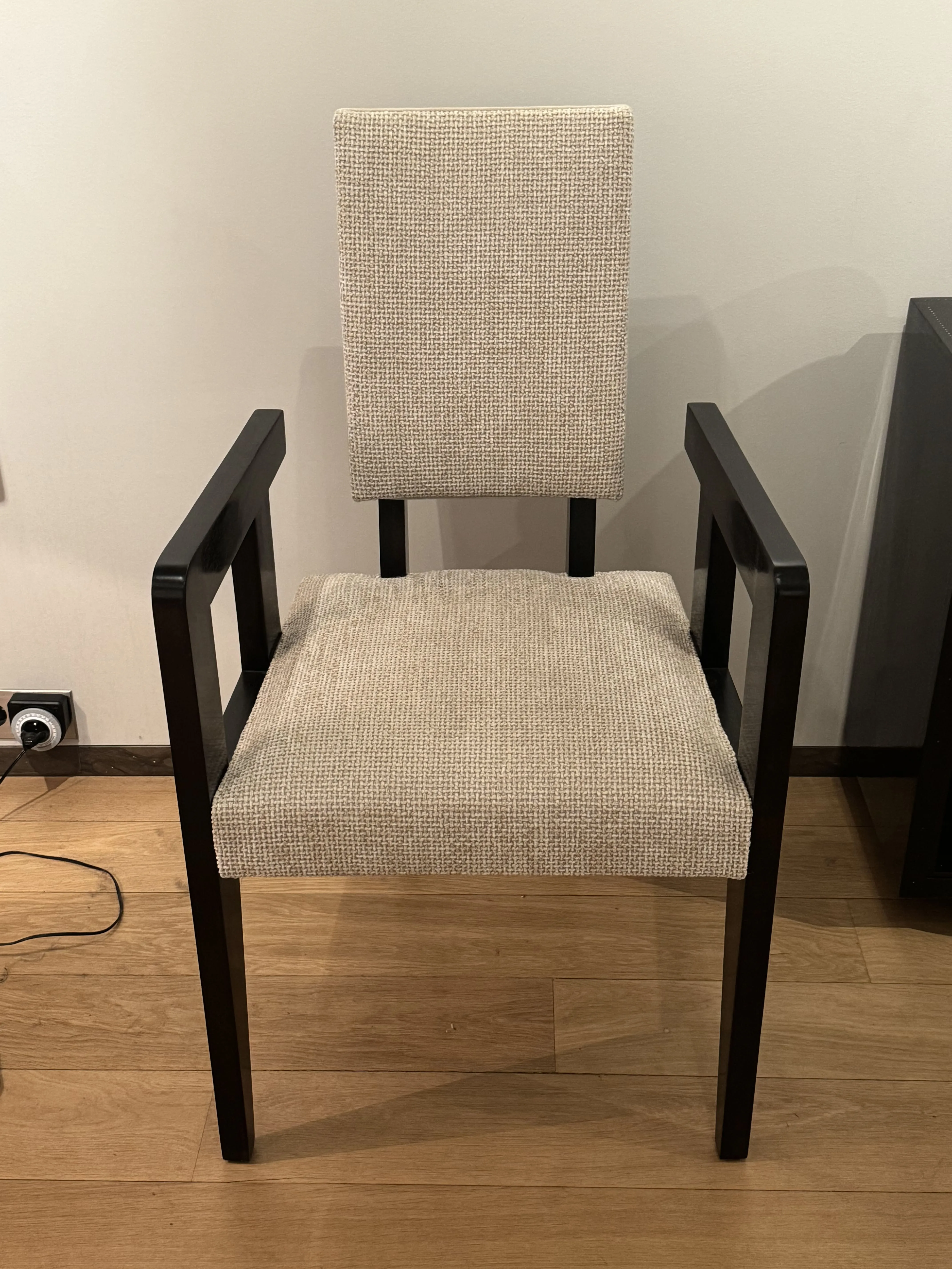 Vue de détail 1 – Paire de fauteuils « bridge »