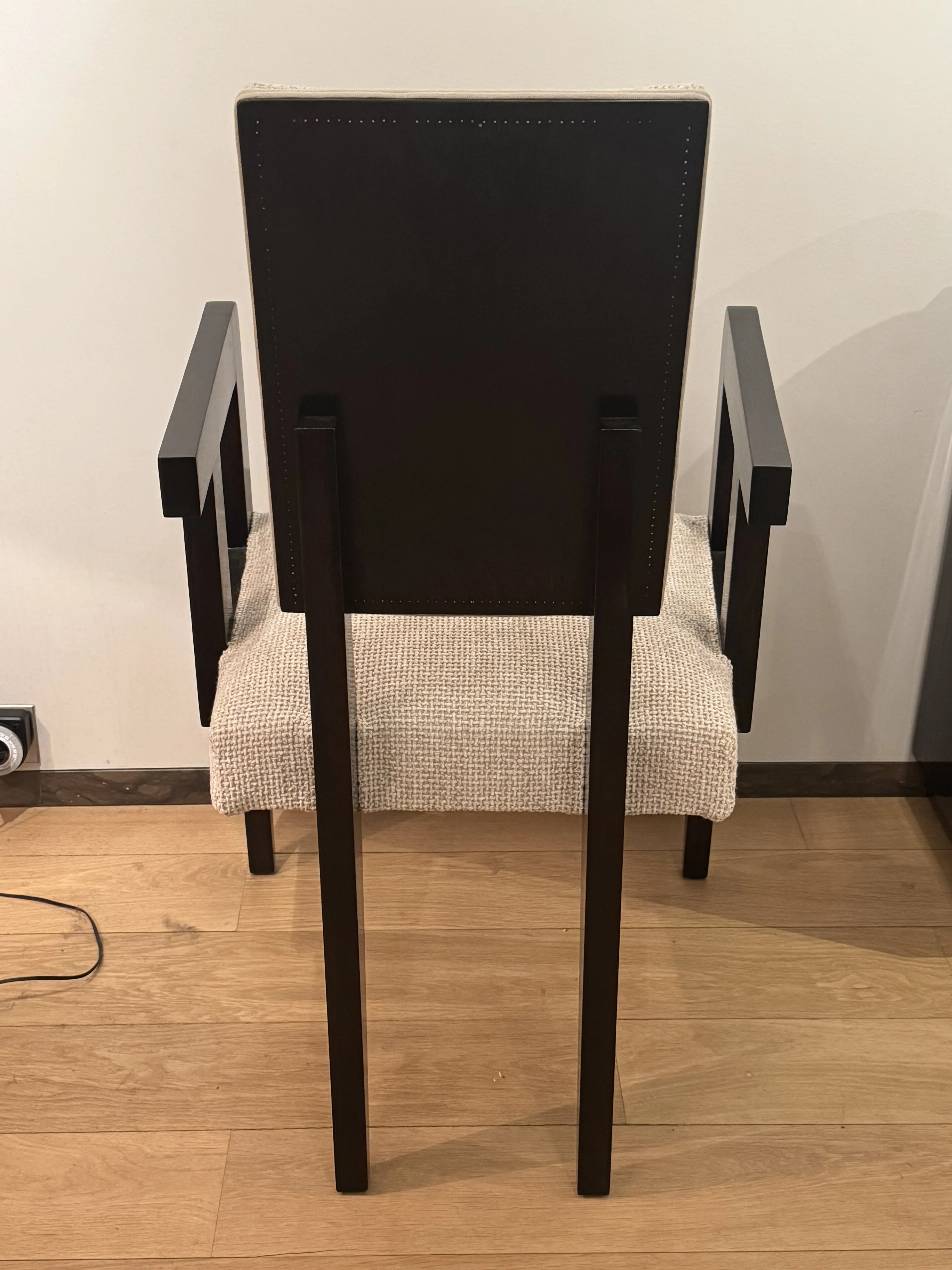 Vue de détail 2 – Paire de fauteuils « bridge »