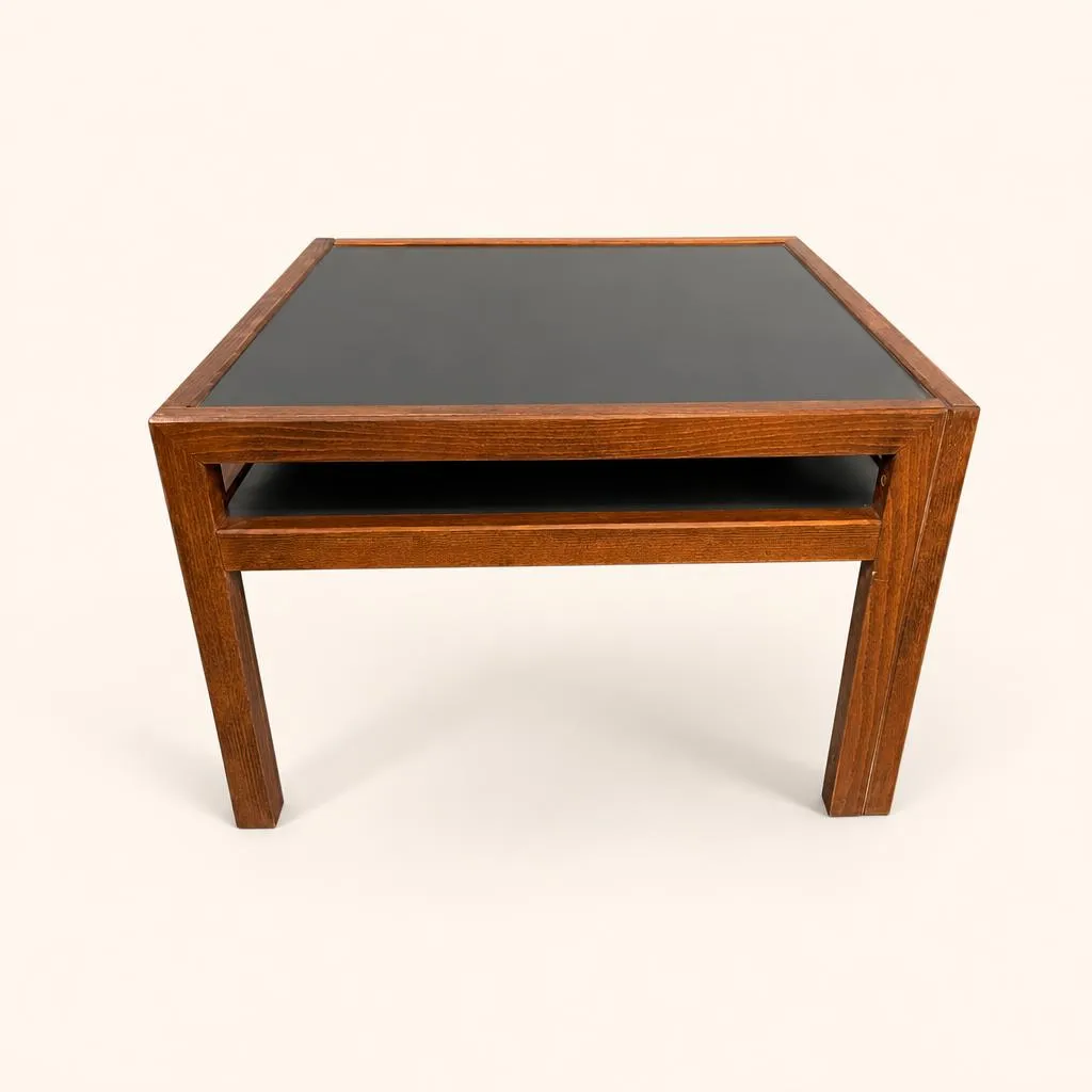 Pair of two-tier coffee tables