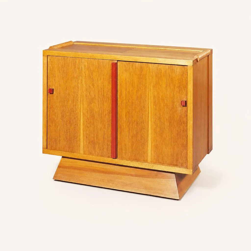 Rolling bar cabinet