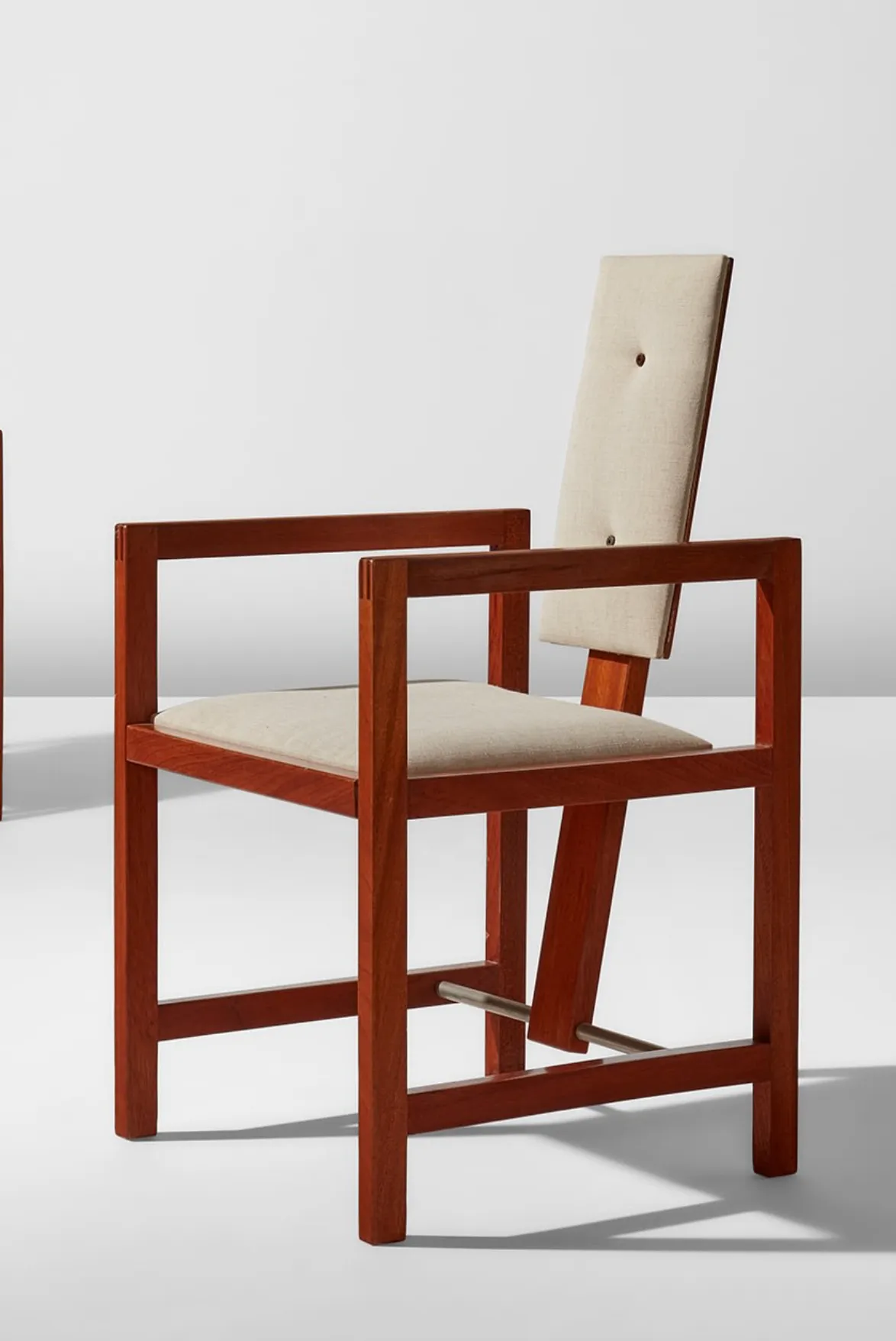 Detail view 1 – Set of four "bridge" armchairs