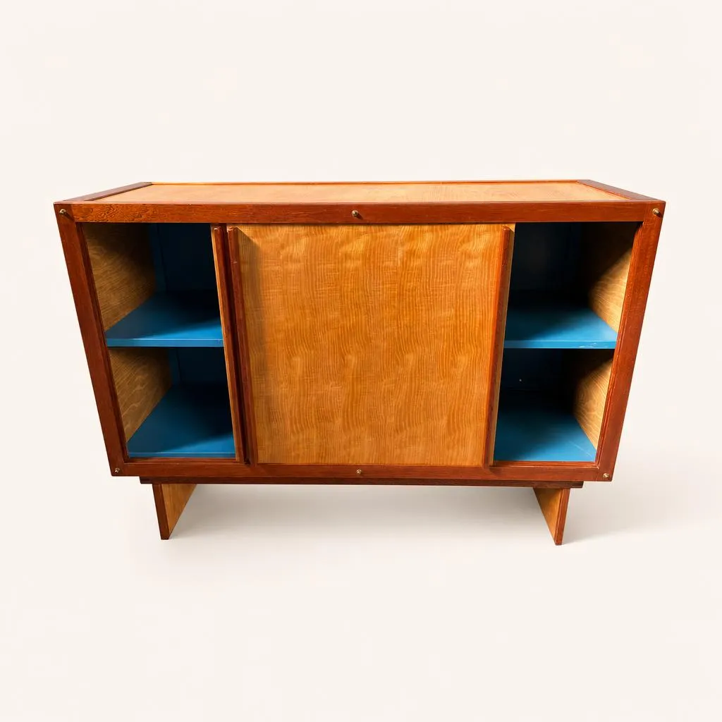 Sideboard in mahogany and ash