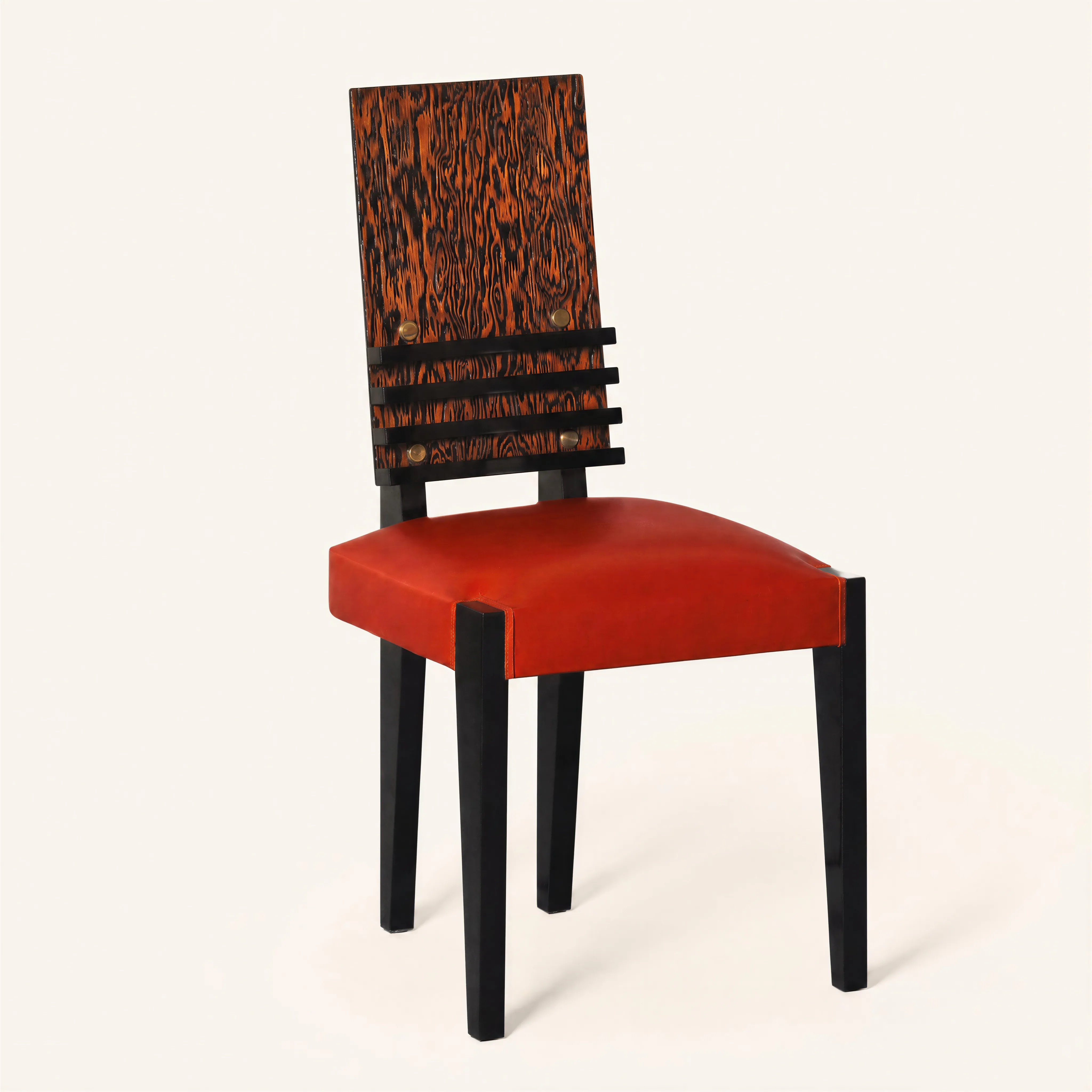 Six chairs in Oregon pine