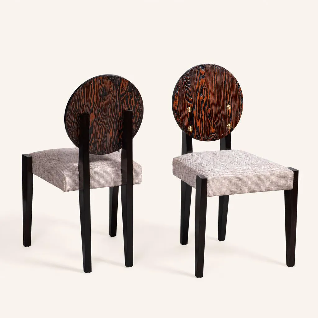 Six chairs in Oregon pine 