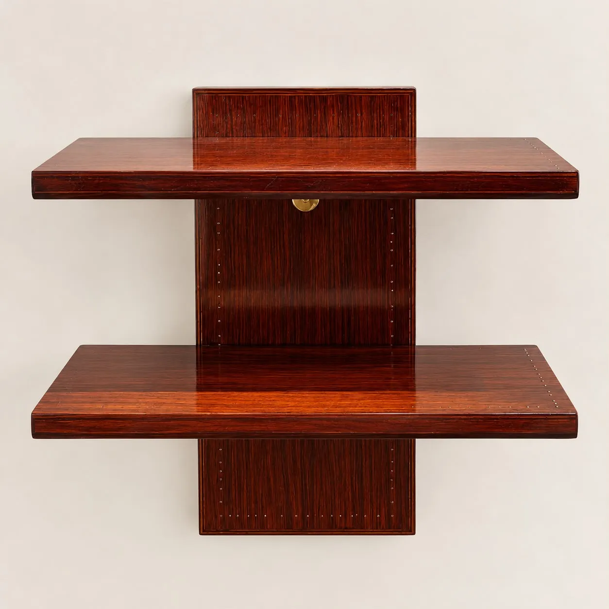 Wall-mounted bedside shelf