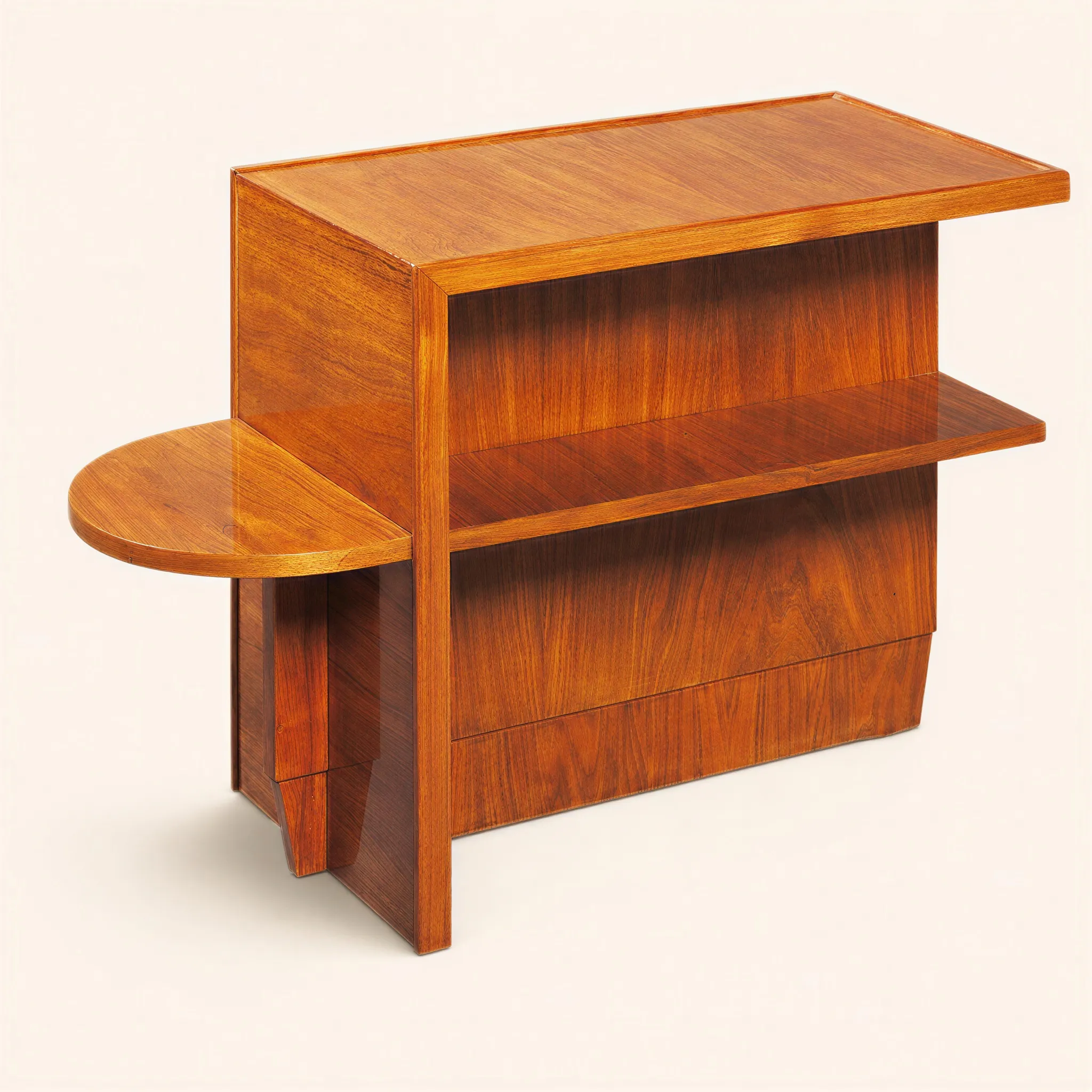 Walnut occasional table